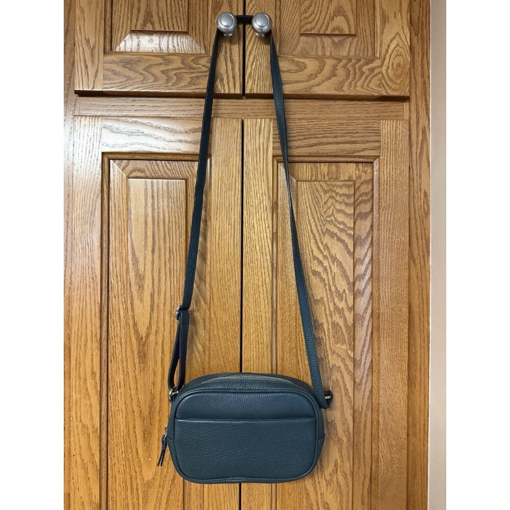 Boudicca Corder London Real Leather Mini Crossbody Bag Forestgreen Womens Purse